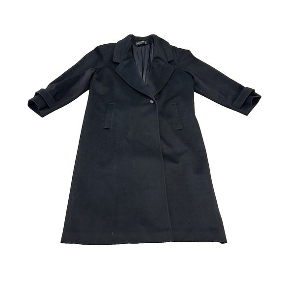Alorna by Forstmann Women 16 18 Coat Wool Overcoat Lined Wool Vintage - Picture 1 of 10